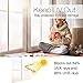 Privacy Window Film Static Cling Film Frosted Glass Film Anti UV Window Cling No Glue Window Frosting Film Decorative Opaque Glass Window Sticker for Home Privacy, Bathroom Privacy, 17.5 x 78.7 inches