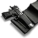 AGPTEK Adjustable Tactical Elastic Belly Band Waist Pistol Gun Holster 2 Magazine Pouches - Abdominal Band Pistol Holster (Black)