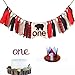 Lumberjack Kids First Birthday Decorations Kit, Lumberjack Highchair Banner, Lumberjack Crown With One Cake Topper For Baby Girl Boy 1st Birthday Party Supplies