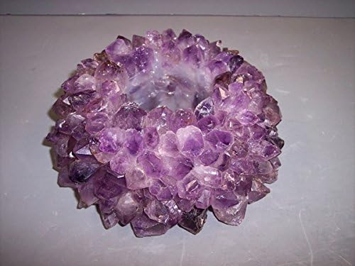 Large Amethyst Points Candle Holder