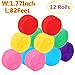 TERMATH 12 Rolls 1.77 Inch x 82 Feet Crepe Paper Streamers for Various Birthday Party Wedding Festival Party Decorations