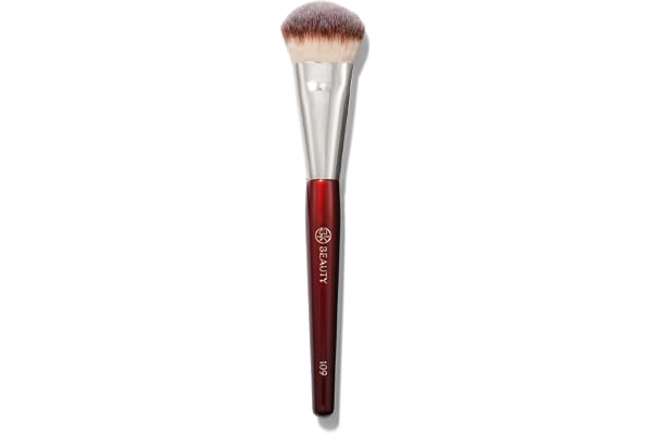 BK BEAUTY Contoured Mini Foundation Brush 109 Liquid Cream Foundation Brush Bronzer Blush Highlighter