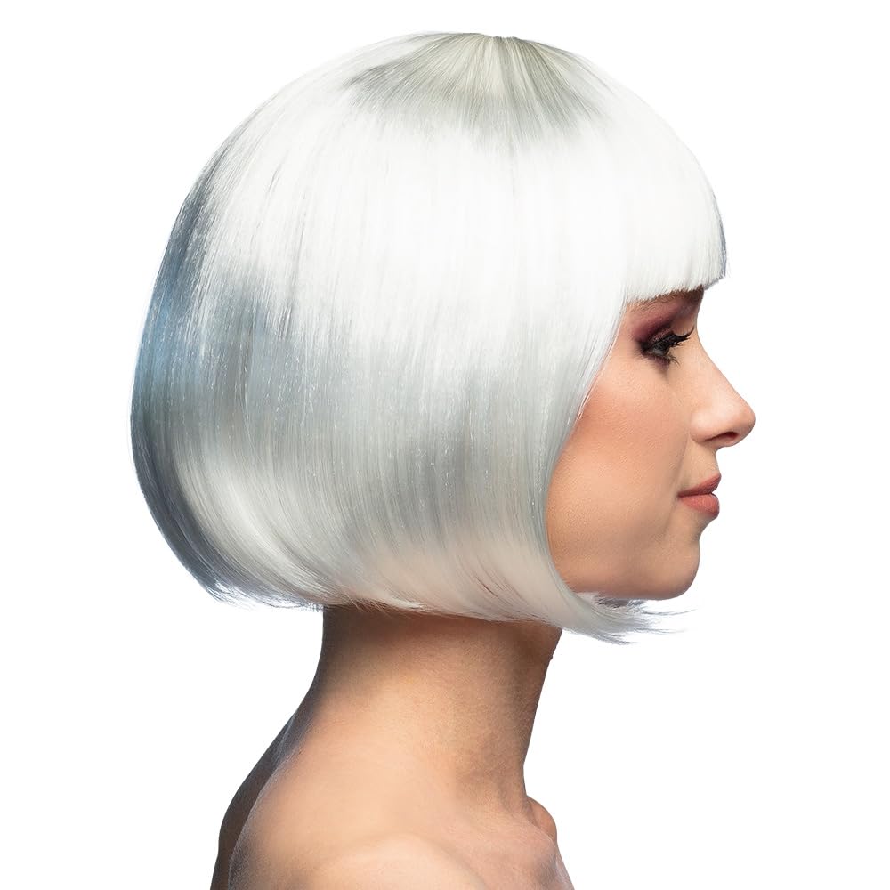 Boland 85887 Short White Cabaret Wig White