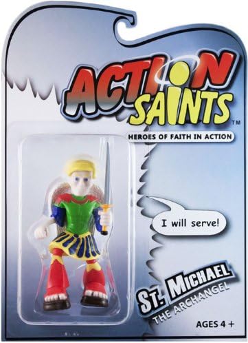 Action Saint: St. Michael the Archangel - Catholic Toy