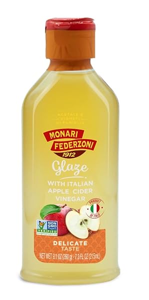 MONARI FEDERZONI GLAZE WITH ITALIAN APPLE CIDER VINEGAR, PRODUCT OF ITALY, 9.1OZ