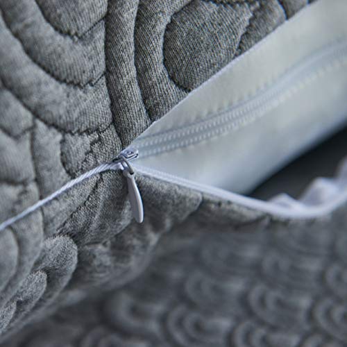 Brentwood Home Crystal Cove Cooling Activated Charcoal Memory Foam