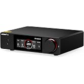AIYIMA D20 Balanced Audio DAC,Dual ES9039Q2M AK4493S Pure Desktop Decoder | Pre-amplifier with XMOS XU316,Bluetooth LDAC,Dual Optical /RCA Port &amp; ARC &amp; VU Meter.Supports UAC 1.0 Gaming for PS5 &amp; Switch