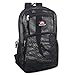 Deluxe See Through Mesh Backpack with Bungee Cord & Adjustable Padded Straps for Swimming, Travel (Black)