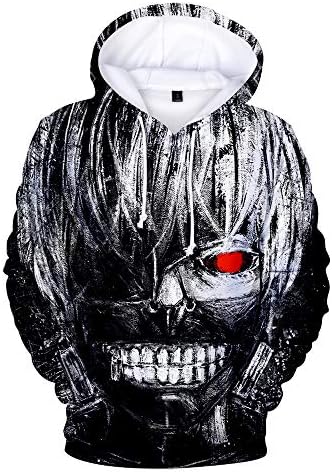 Tokyo Ghoul Women/Men Hoodie 3D Print Funny and Cool Sweatshirt Hip Hop Sportswear Unisex Hoodie Big Size 4XL