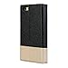 iPhone 6 Case, GMYLE Wallet Case Clip for iPhone 6 / 6s (4.7 inch Display) - Black & Champagne Gold PU Leather Slim Protective Folio Wallet Stand Case Cover
