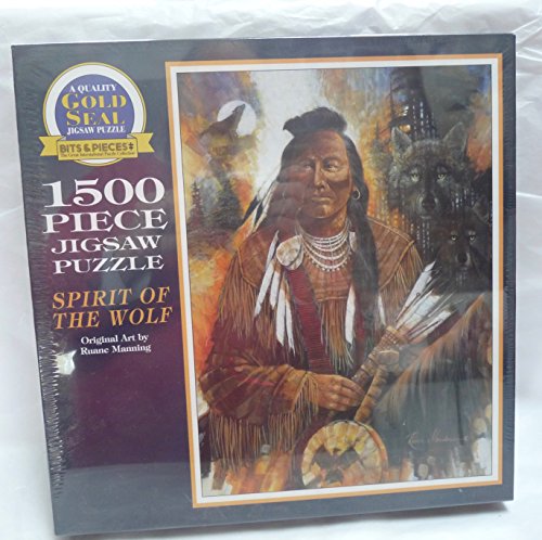 Spirit of the Wolf Ruane Manning 1500 Piece Jigsaw Puzzle