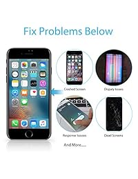 QI-EU - Kit de montaje de digitalizador de pantalla LCD táctil 3D para iPhone 7 (4,7 pulgadas, A1660, A1778, A1779), color blanco