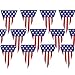 Large 24 Foot Patriotic Pennant Banner (2 PACK)