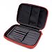 SOOCUTE Elegant Fox Hardtop Pencil Holder Cute EVA Pencil Case With Big Capacity For Kids (Black)
