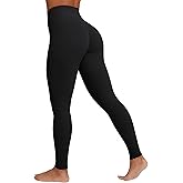 GYM RAINBOW Womens Airingbrez Hidden Scrunch Butt Lifting Leggings Tummy Control No Front Seam High Waisted Workout Leggings