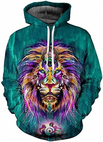 3d Sweatshirts Men/Women Casual Hoodies With Hat Print Autumn Winter Loose Thin Hooded Hoody Tops size S-6XL LM18 XXL