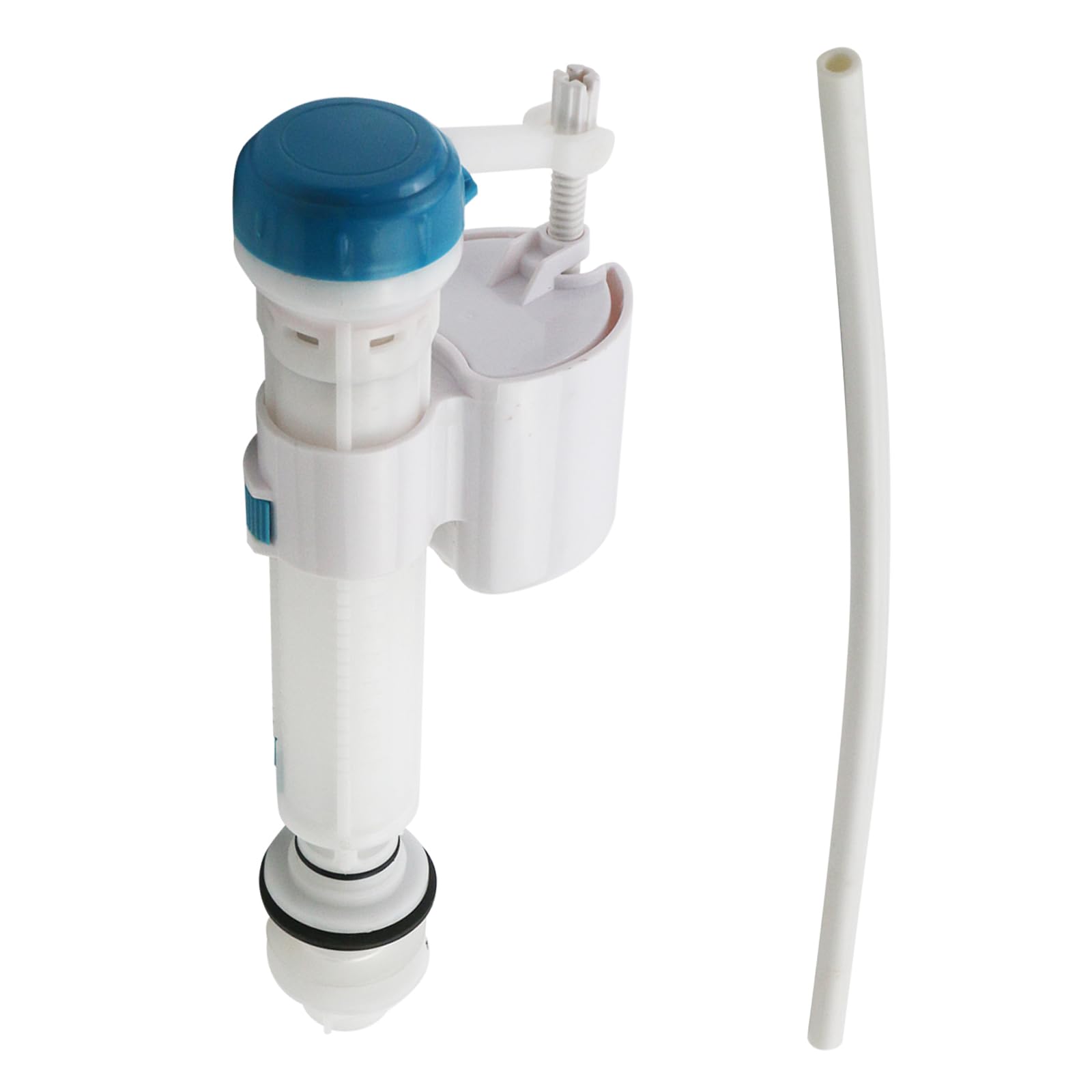 Photo 1 of T Tulead Toilet Fill Valve Adjustable Height 7.68"-12", Toilet Flush Valve Replacement Kit G15/16 Plastic Toilet Fill Valve