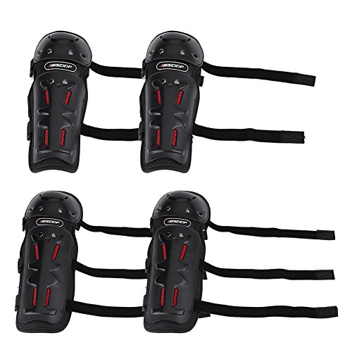 Bike Knee Pads and Elbow Pads with Wrist Guards Protective Gear Set for Biking, Riding, Cycling and Multi Sports Safety Protection: Scooter, Skateboard, Bicycle, inline skating, 4pcs