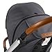 Mutsy Evo Urban Nomad Stroller, Silver Chassis, Dark Grey