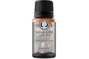NATURE'S OIL Egyptian Dragon Fragrance Oil (15ml) for Cologne, Beard Oil, Diffusers, Soap Making, Candles, Lotion, Home Scents, Linen Spray, Bath Bombs
