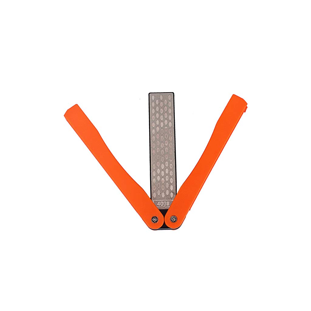 Alnicov Diamond Double Sided 400 and 600 Grits Titanium Sharpening Stone Tool