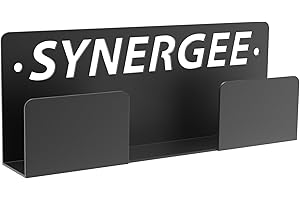 Synergee Weight Bench Wall Rack - Durable Steel Construction, Space-Saving Wall-Mounted Holder for Home Gym & Fitness Equipme