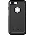 OtterBox iPhone 8 PLUS & iPhone 7 PLUS (ONLY) Commuter Series Case - BLACK, Slim & Tough, Pocket-Friendly, with Port Protection