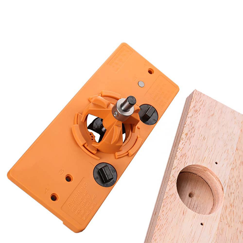 CENPEK 35MM Concealed Hinge Jig, Suitable for Face Frame Cabinet Cupboard Door Hinges DIY Tools for Cabinet Door Installation