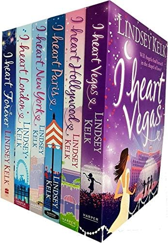 I Heart Series Collection Lindsey Kelk 6 Books Set Pack Vegas, Forever, New York Paperback – 1 Jan. 2018