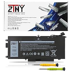 ZTHY K5XWW Battery Replacement for Dell Latitude