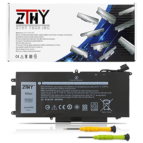 ZTHY K5XWW Battery Replacement for Dell Latitude