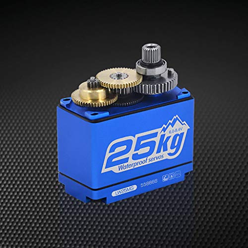 DDLmax RC Car Accessories, Power HD LW-25MG Waterproof Super Torque Digital Servo for Traxxas TRX-4 KM2 - Thumbnail 2