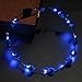 LED Flower Crown,Coxeer 8PCS LED Flower Wreath Headband Luminous 10 LED Flower Headpiece Flower Headdress for Girls Women Wedding,Holiday, Gifts Dress Up Accessories,Photography,Halloween Party
