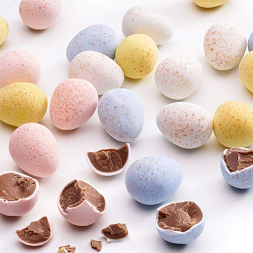 CADBURY MINI EGGS Easter Candy, Mini Packs, Milk Chocolate Eggs with a