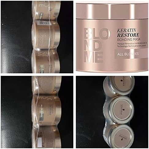 Mask refreshing Keratin BlondMe Pack 3 x 200ml