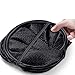Simplized Popup Laundry Hamper - (1 & 2 Pack) Foldable Pop-up Mesh Hamper Dirty Clothes Basket with Carry Handles