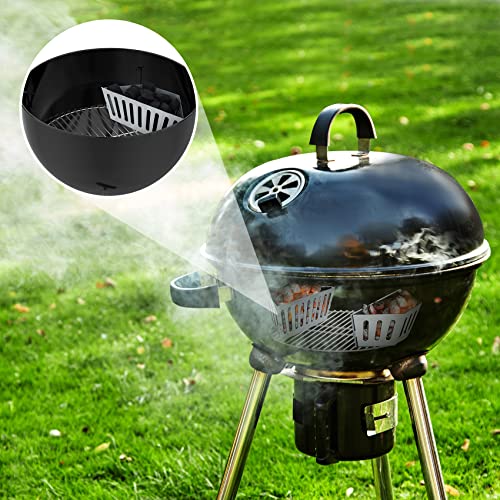 Stanbroil Charcoal Grill Basket Holders Set of 2 Stainless Steel BBQ