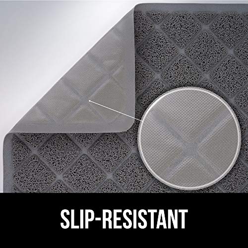 Gorilla Grip Original Premium Durable Cat Litter Mat, 24x17, Water