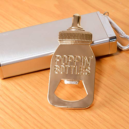 Baby Bottle Opener Wedding Favors for Guests Bottle Opener Baby Shower Return Gifts for Guest Supplies With Exquisite Gift Box Packaging By Lamoutor (12PCS Blue) - Thumbnail 4