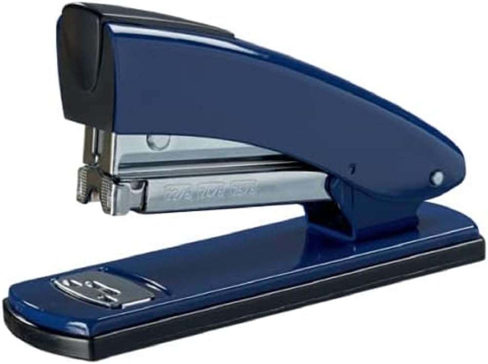 Petrus 44786 – Metal Office Stapler, Blue, 1 Unit