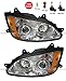 NIUPARTS Headlight - Driver and Passenger Side (Fit: Kenworth T660 T600 T370 T270 T170 T470 T440 T700 Trucks)