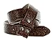 Western Embossed Black Brown Leather Belt Strap w/ Snaps for Interchangeable Buckles