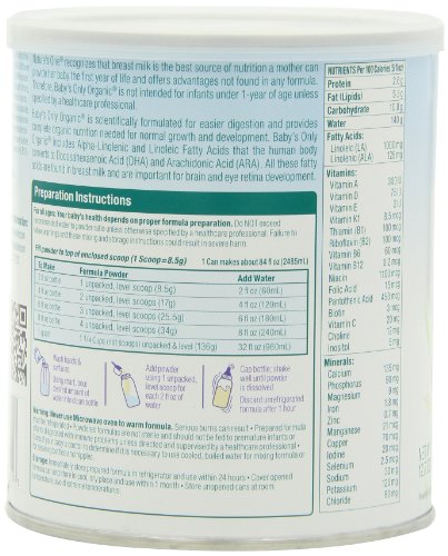 Babys Only Orga nic Toddler Formula, Dairy Dairy 12.6 Ounce - Thumbnail 6