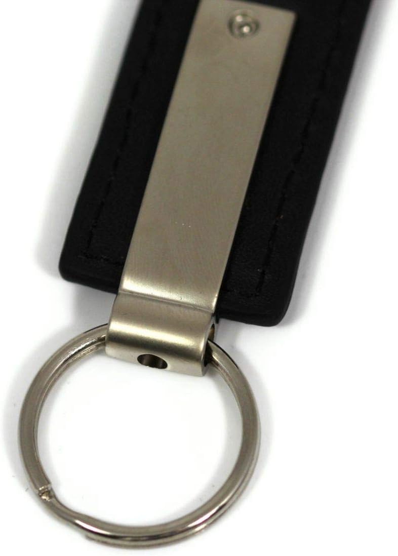 ford keychain amazon on Amazon Com Ford Explorer Black Leather Key Chain Automotive