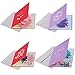 Antner Pop Up Cards Greeting Cards, 4 Romantic Bouquets 3D Cards Birthday Cards Thank You Cards Anniversary Cards Dating Cards Weddings Parties Thanksgiving Day Cards for All Occasions