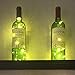 Pack of 6 LED Moon Starry Lights with 20 Fairy Micro LEDs on 7 feet Copper Coated Copper Wire, 2 x CR2032 Battery Power(Included), for DIY Wedding Centerpiece or Table Decorations (Warm White)