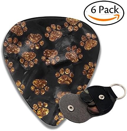 XinYunJL Cool Large Dog Bones Bass Thin Heavy Medium Acoustic Guitar Picks Boys 6 Packs Cigar Box Guitar