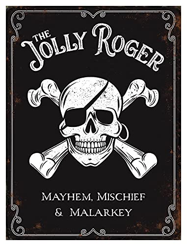 OG The Jolly Roger (Pub Sign) Small metal sign