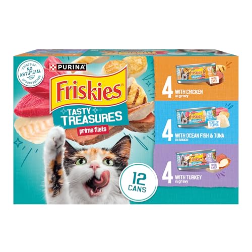 Friskies Tasty Treasures Wet Cat Food