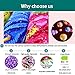 DIY 5D Diamond Painting Kits for Kids Adults Round Full Drill Crystal Rhinestone Embroidery Arts Craft for Home Wall Decor